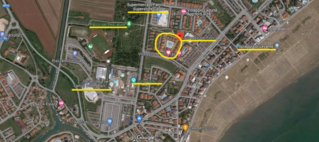 Abitazione In Posizione Strategica Immersa Nel Villaggio Dei Fiori Caorle